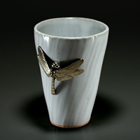 蜻蛉のフリーカップ　白